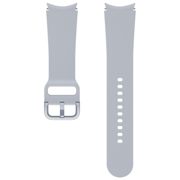 Ремень Samsung Galaxy Watch 4 Strap Sport Band (20 мм, M/ L) Серебристый Фторэластомер photo 1