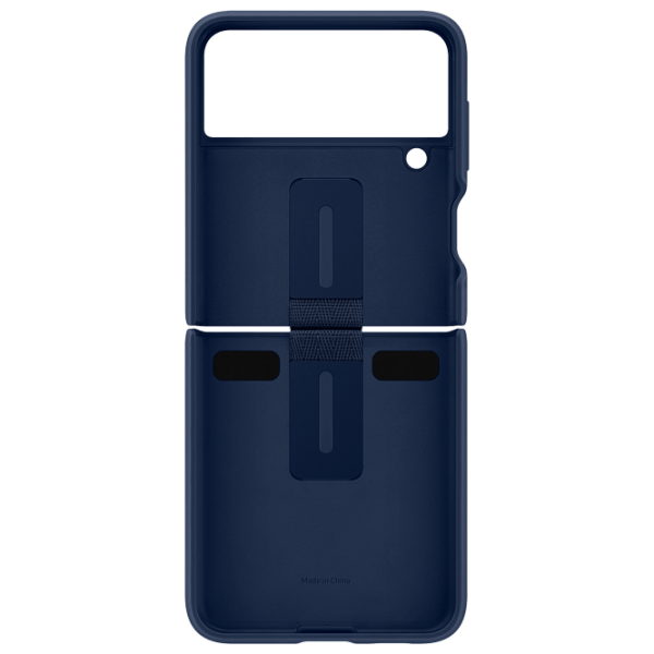 Husă pentru smartphone Samsung Galaxy Flip3 (EF-PF711) Navy Blue Samsung, TPU, Back photo 2