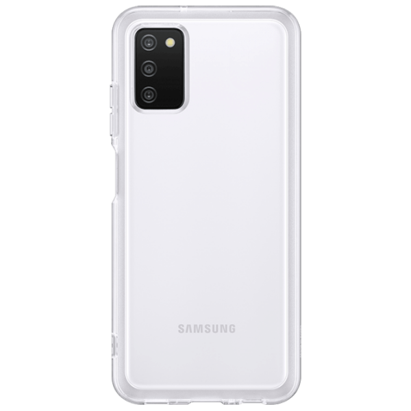 Чехол для смартфона Samsung Galaxy A03s (EF-QA037TTEGRU) Прозрачный Samsung, TPU, Back photo 1