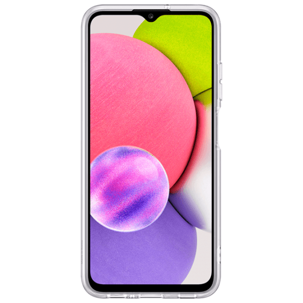 Чехол для смартфона Samsung Galaxy A03s (EF-QA037TTEGRU) Прозрачный Samsung, TPU, Back photo 2