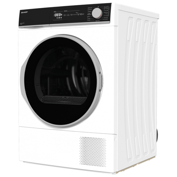 Mașină de uscat rufe SHARP KD-NHH7S7GW2-EE White 7 kg, A++ photo 2