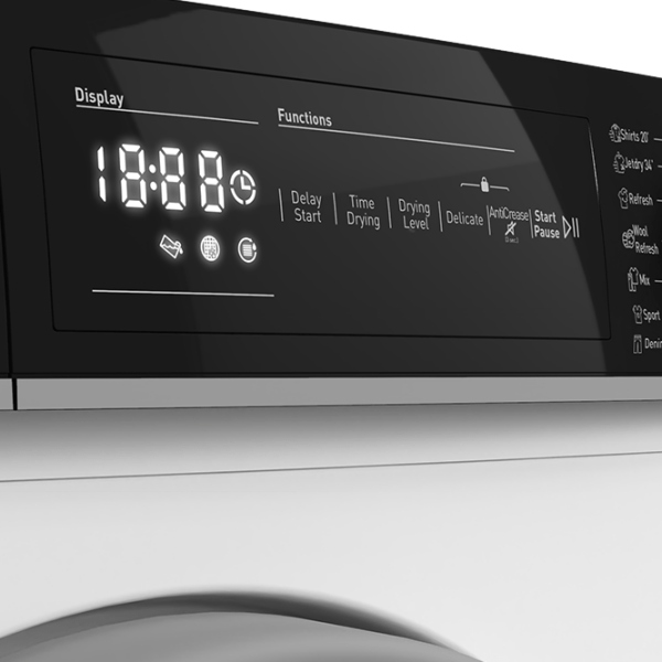 Mașină de uscat rufe SHARP KD-NHH7S7GW2-EE White 7 kg, A++ photo 5