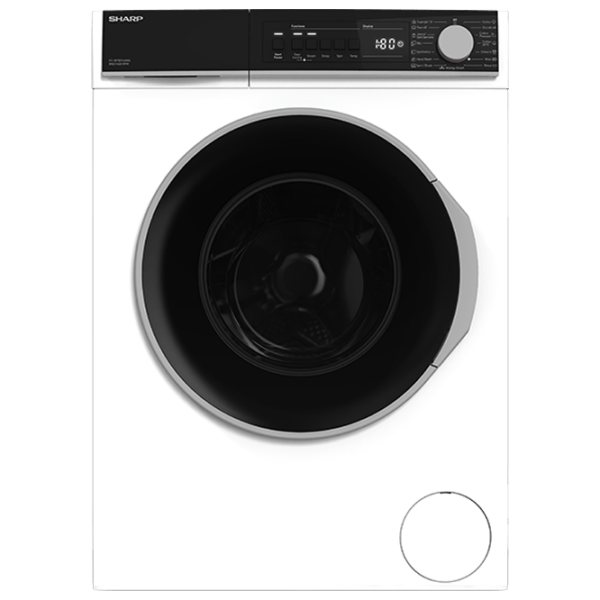 Стиральная машина SHARP ES-NFB814AWC-EE Белый 8 кг, 1400 об/ мин, A+++ photo 1