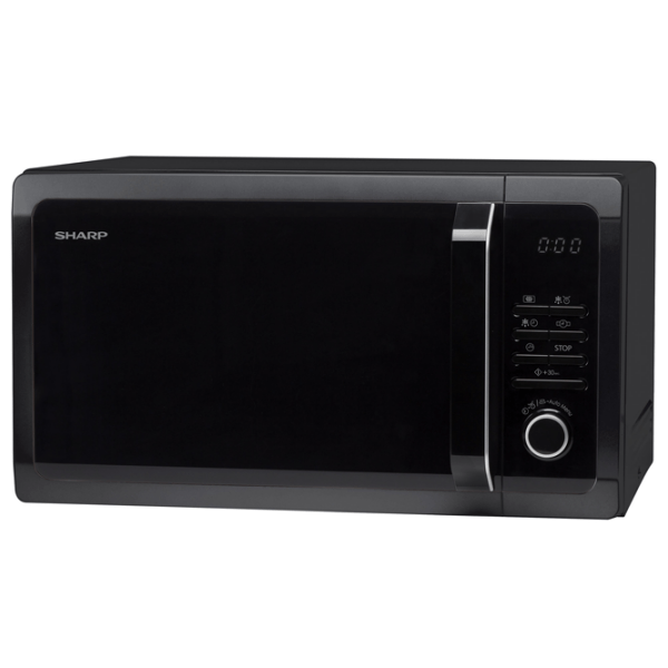 Cuptor cu microunde SHARP R343BK Black Solo, 25 l, 900 W photo 2