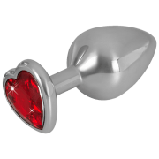 Анальная игрушка You2Toys Aluminium Butt Plug Серебристый 