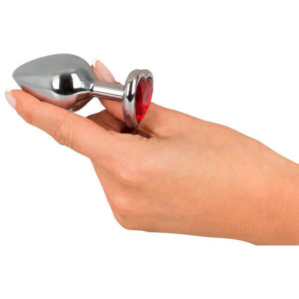 Анальная игрушка You2Toys Aluminium Butt Plug Серебристый  photo 3