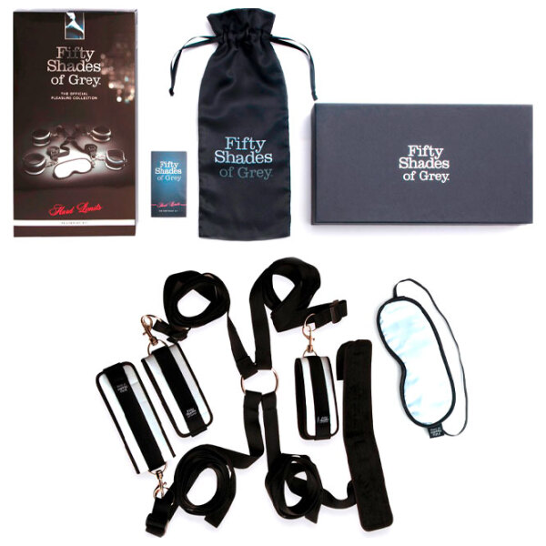 Фиксаторы для рук и ног Fifty Shades of Grey Hard Limits Черный  photo 2