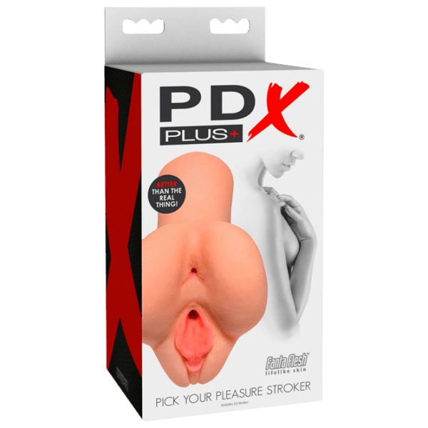 Мастурбатор PDX Plus Pick Your Pleasure Stroker Бежевый  photo 1