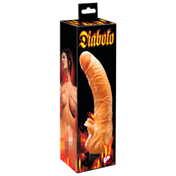 Вибратор You2Toys Diabolo Бежевый  photo 5