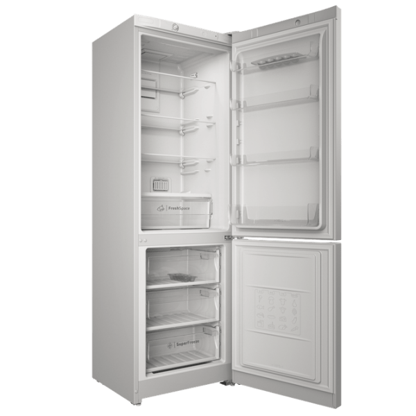 Frigider Indesit ITS 4180 W White 223l/ No Frost, 75l/ No Frost, A (old) photo 3