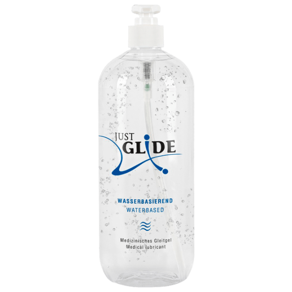 Смазка Just Glide Water-base без запаха 1л  photo 1