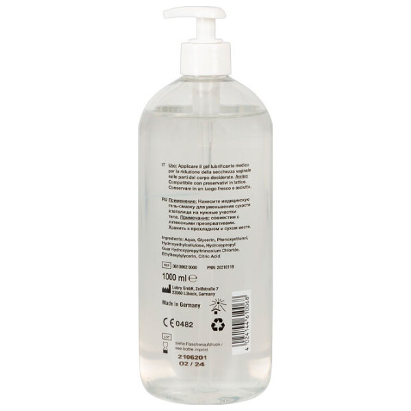 Смазка Just Glide Water-base без запаха 1л  photo 3
