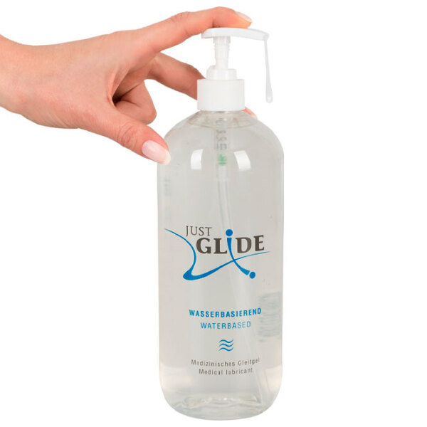 Смазка Just Glide Water-base без запаха 1л  photo 4