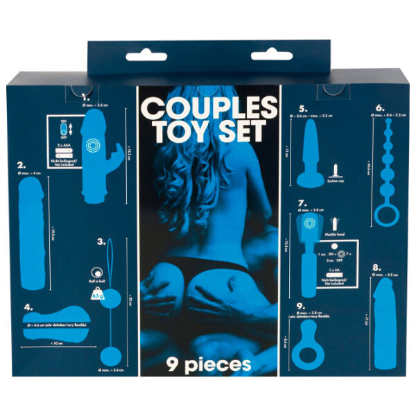 Набор игрушек для взрослых You2Toys Couples Toy Set Светло-синий  photo 10