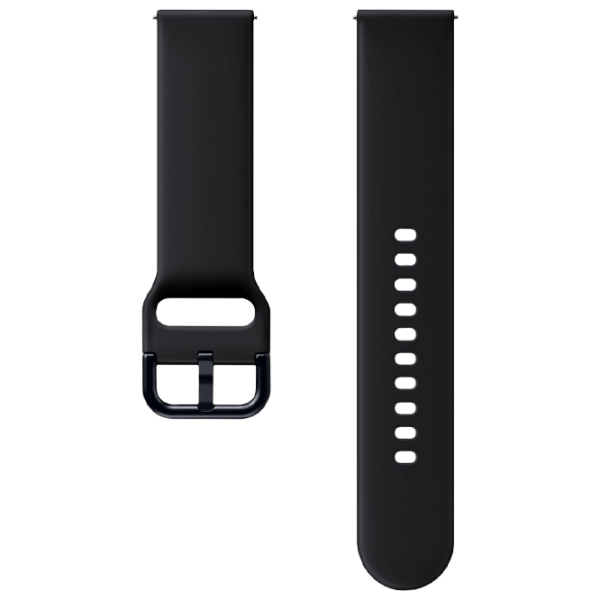 Ремень Samsung Galaxy Watch 4 Strap Sport Band (20 мм, M/ L) Черный Фторэластомер photo 1