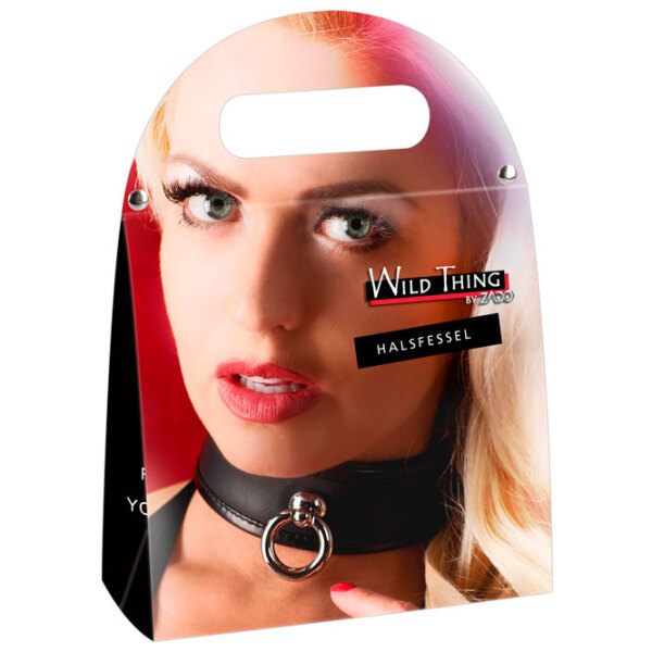 Чокер Wild Thing Bondage Collar Черный  photo 3