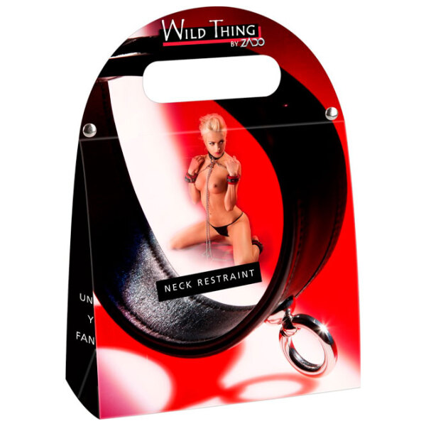 Чокер Wild Thing Bondage Collar Черный  photo 4