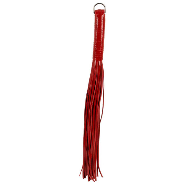 Плётка Wild Thing Patent Leather Flogg Красный  photo 2