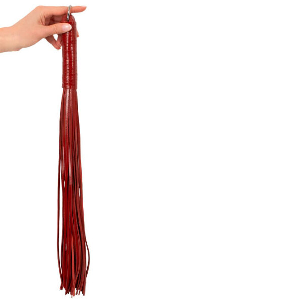 Плётка Wild Thing Patent Leather Flogg Красный  photo 3