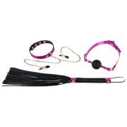 Фиксаторы для рук и ног Bad Kitty Fetish Kit Фиолетовый 