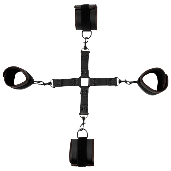 Фиксаторы для рук и ног Vegan Fetish Bondage Set Черный  photo 1