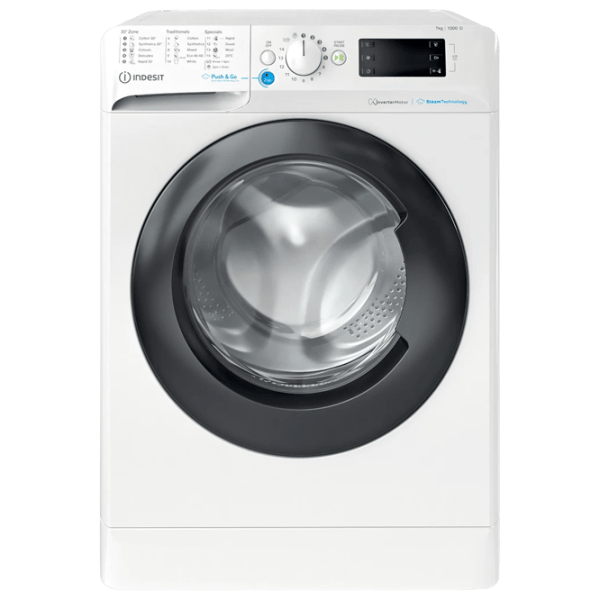 Mașină de spălat Indesit BWSE 71095X WBV EE White 7 kg, 1000 rpm, A++ photo 1