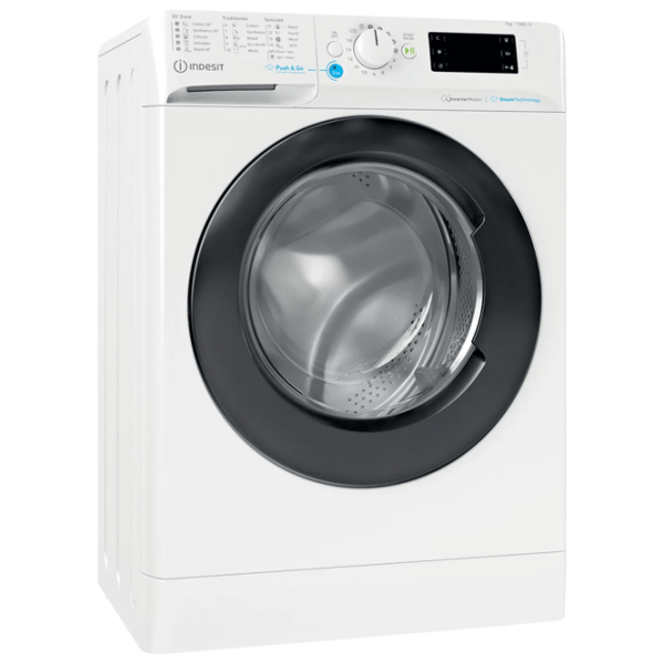 Mașină de spălat Indesit BWSE 71095X WBV EE White 7 kg, 1000 rpm, A++ photo 2