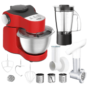 Mașină de bucătărie Tefal QB317538 Red 1000 W, Mecanic, Numărul de viteze: 7