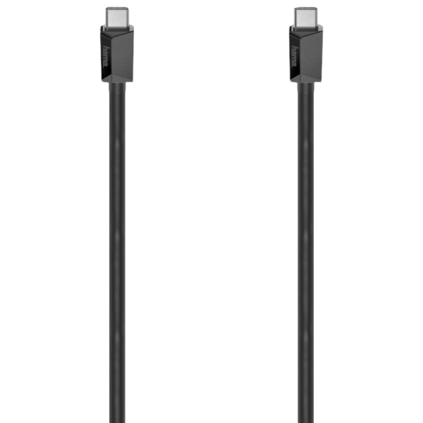 Кабель для телефона Hama 200649 USB Type-C/ USB Type-C Черный  photo 1