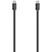 Cablu pentru telefon Hama 200649 USB Type-C/ USB Type-C Black 