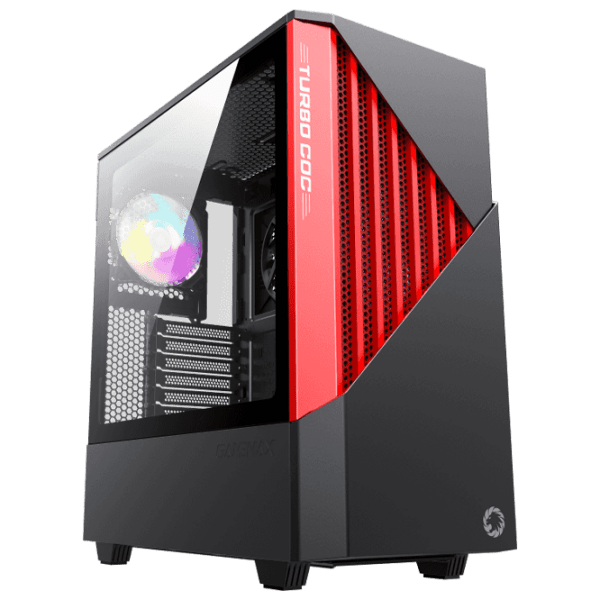 Корпус Gamemax Contac COC Черный Red ITX photo 1
