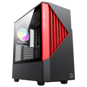 Carcasă Gamemax Contac COC Black Red ITX
