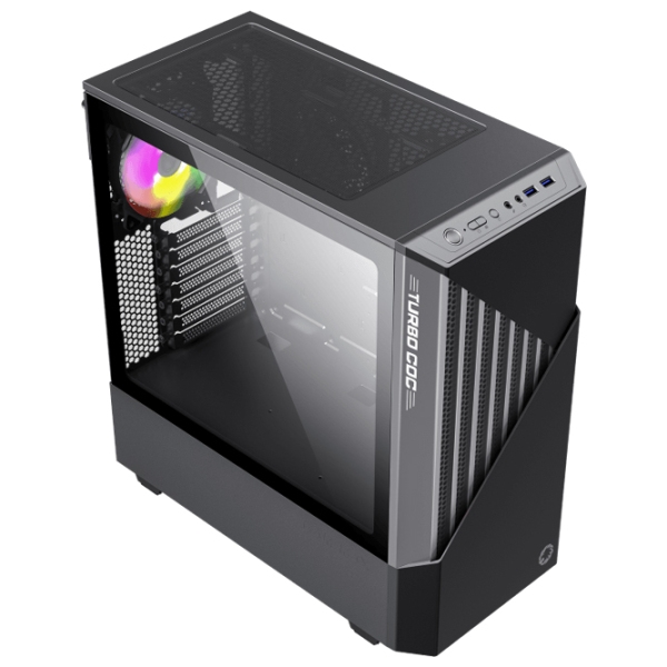 Carcasă Gamemax Contac COC Black Gray ITX photo 2