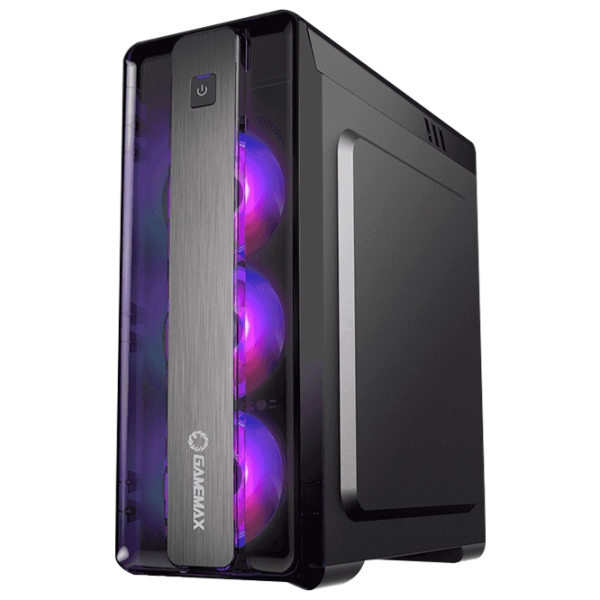 Корпус Gamemax MoonLight FRGB Черный micro ATX photo 3