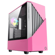 Carcasă Gamemax Contac COC Pink Gray ITX