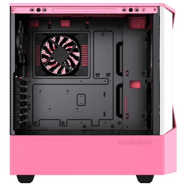 Корпус Gamemax Contac COC Розовый Серый ITX photo 4