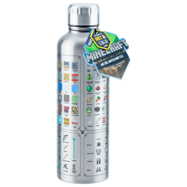 Sticlă pentru apă Fan Paladone PP7995MCF Silver 500 ml photo 1