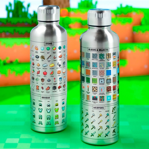 Sticlă pentru apă Fan Paladone PP7995MCF Silver 500 ml photo 3