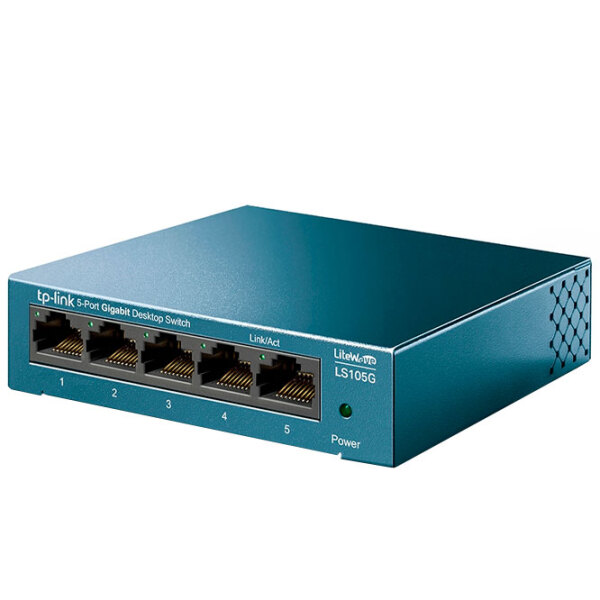 Switch TP-Link LS105G Blue  photo 2