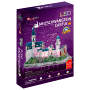Puzzle 3D CubicFun Neuschwanstein Castle LED (L174h) Numărul de piese: 12, V&acirc;rsta recomandată: 6+