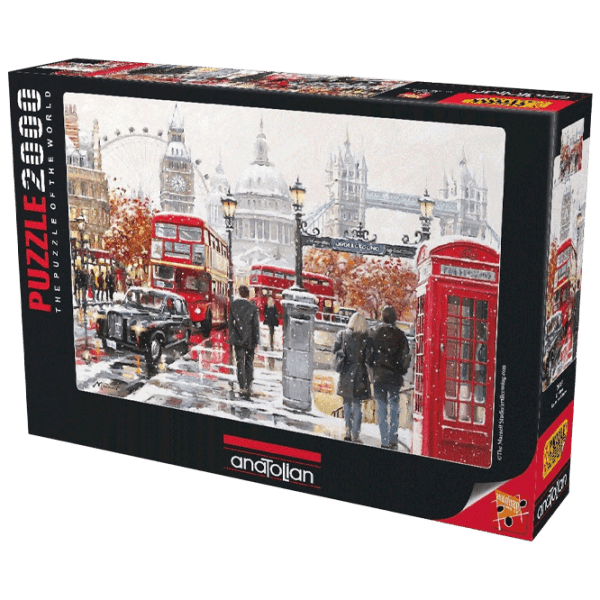 Пазл 2D Anatolian Londra (A3937) Количество деталей: 2000, Рекомендуемый возраст: 12+ photo 1