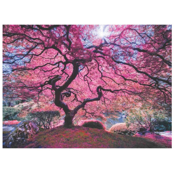 Пазл 2D Anatolian Pink tree (A1037) Количество деталей: 1000, Рекомендуемый возраст: 12+ photo 2