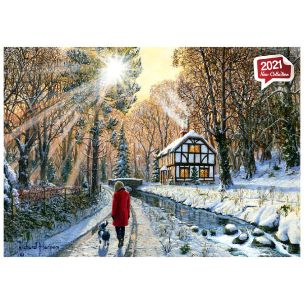 Пазл 2D Anatolian Winter Woodland (A3954) Количество деталей: 2000, Рекомендуемый возраст: 12+ photo 2