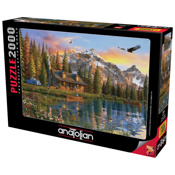 Пазл 2D Anatolian Oldlook Cabin (A3933) Количество деталей: 2000, Рекомендуемый возраст: 12+ photo 1