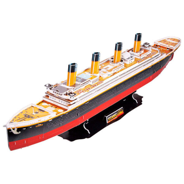 Puzzle 3D CubicFun Titanic (T4011h) Numărul de piese: 12, V&acirc;rsta recomandată: 3+ photo 2