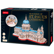 Puzzle 3D CubicFun St.Pauls Cathedral (MC270h) Numărul de piese: 643, V&acirc;rsta recomandată: 6+