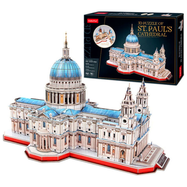 Puzzle 3D CubicFun St.Pauls Cathedral (MC270h) Numărul de piese: 643, V&acirc;rsta recomandată: 6+ photo 3