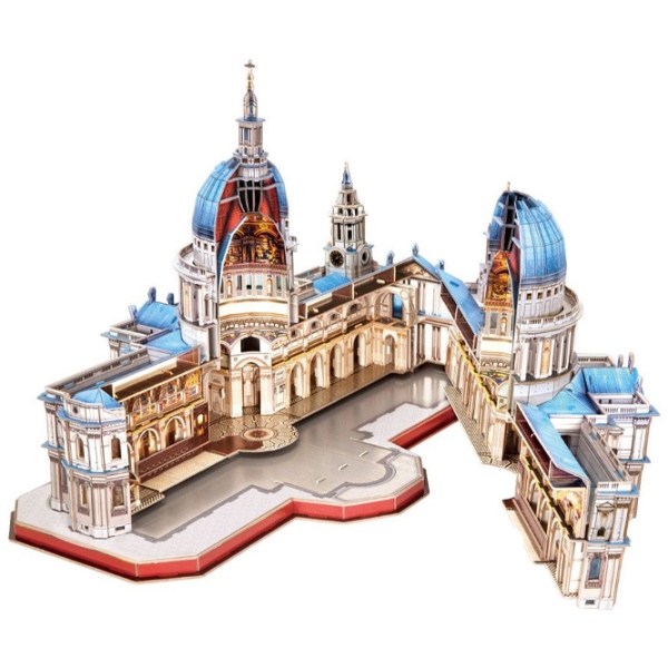 Puzzle 3D CubicFun St.Pauls Cathedral (MC270h) Numărul de piese: 643, V&acirc;rsta recomandată: 6+ photo 4