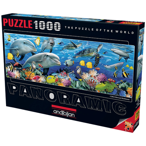 Пазл 2D Anatolian Underwater World (A1009) Количество деталей: 1000, Рекомендуемый возраст: 12+ photo 1