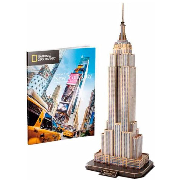 Пазл 3D CubicFun EMPIRE STATE BUILDING (DS0977h) Количество деталей: 55, Рекомендуемый возраст: 6+ photo 3
